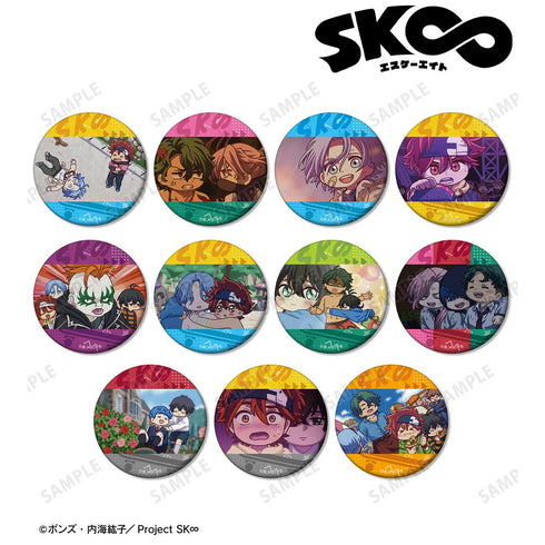 『SK∞ エスケーエイト』トレーディング ゆるコマ マット缶バッジ(単位/BOX)【202509再販】
